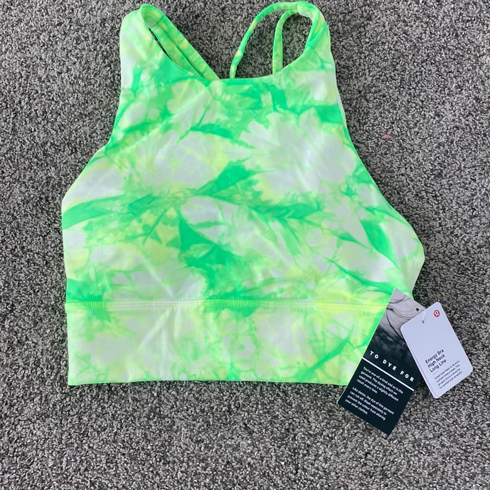 Lululemon Limited Addition To Dye For Energy Bra